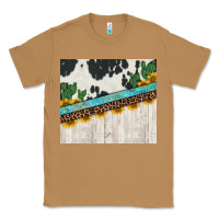 Toasted Coconut cowhide sunflowers cactus Classic Tee - Jasminsmagicworld