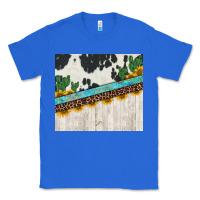 True Royal cowhide sunflowers cactus Classic Tee - Jasminsmagicworld
