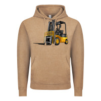 Vintage Coffee forklift Vintage Hoodie - Artiststas