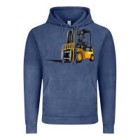 Vintage Denim forklift Vintage Hoodie - Artiststas