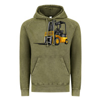 Vintage Olive forklift Vintage Hoodie - Artiststas