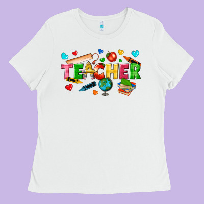 Teacher Ladies Tee Designed By Texasbilliewilder