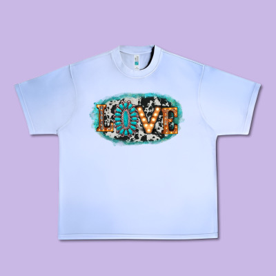 Love Western Urban Heavy Tee Designed By Adodesignshop