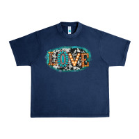 Navy love western Urban Heavy Tee - AdoDesignShop