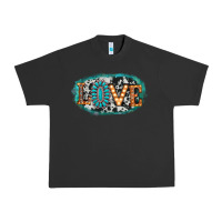 Pigment Black love western Urban Heavy Tee - AdoDesignShop