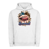 Pigment Lunar Rock Baseball lips Urban Hoodie - HowdyJamesFarm