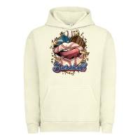 Baseball Lips Urban Hoodie | Teevron