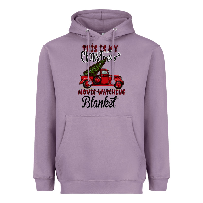 Christmas Movie Watching Blanket Heavyweight Hoodie by Bettercallsaul | Teevron