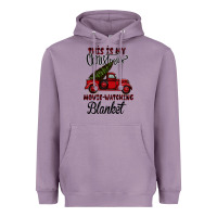 Lavender Christmas Movie Watching Blanket Heavyweight Hoodie - Bettercallsaul