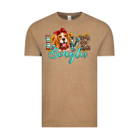 Vintage Coffee love beagles Vintage Tee - Artiststas