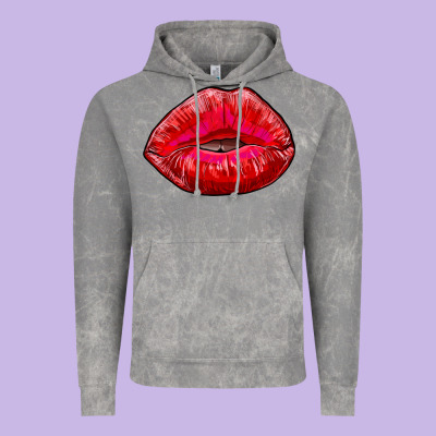 Kiss Vintage Hoodie Designed By Ranaportraitstore