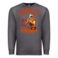 Charcoal Heather American Football Premium Sweatshirt - Bettercallsaul
