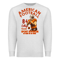 Oatmeal Heather American Football Premium Sweatshirt - Bettercallsaul