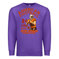 Purple American Football Premium Sweatshirt - Bettercallsaul