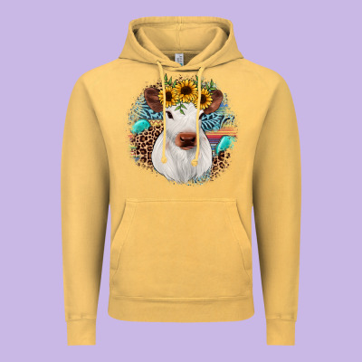 Western Calf Vintage Hoodie Designed By Jahusdesignshop