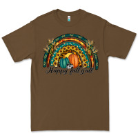 Cacao happy fall y'all rainbow Premium Tee - RanaPortraitStore