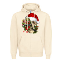 Sandshell So merry it's scary Zipper Hoodie - NancyCooperArtShop