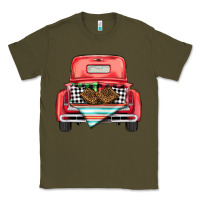Army Green Christmas truck Classic Tee - BarkalooDesign