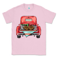 Bubblegum Pink Christmas truck Classic Tee - BarkalooDesign