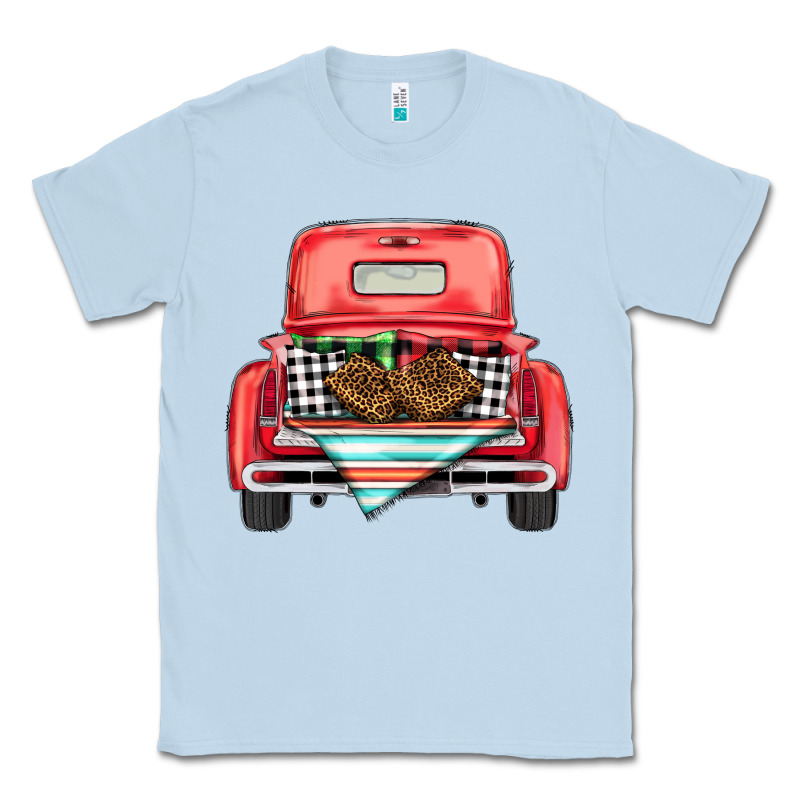 Christmas Truck Classic Tee by BarkalooDesign | Teevron