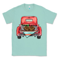 Seafoam Christmas truck Classic Tee - BarkalooDesign