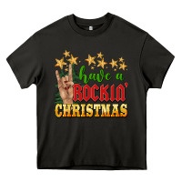 Asphalt have a rockin christmas Heavy Core Tee - BarkalooDesign