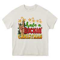 Cream have a rockin christmas Heavy Core Tee - BarkalooDesign
