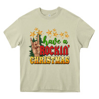 Mossy have a rockin christmas Heavy Core Tee - BarkalooDesign