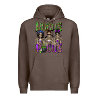 Coffee Hocus Pocus with Skeletons Premium Hoodie - texasbilliewilder