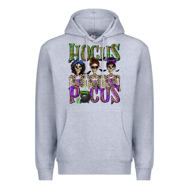 Hocus Pocus With Skeletons Premium Hoodie by texasbilliewilder | Teevron
