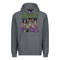 Rock Hocus Pocus with Skeletons Premium Hoodie - texasbilliewilder