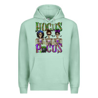 Seafoam Hocus Pocus with Skeletons Premium Hoodie - texasbilliewilder
