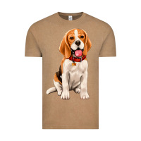 Vintage Coffee beagle Vintage Tee - Artiststas