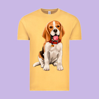 Beagle Vintage Tee Designed By Artiststas