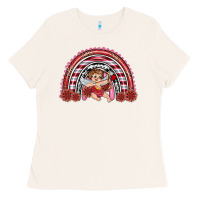 Bone valentine's day cupid rainbow Ladies Tee - RanaPortraitStore