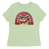 Matcha valentine's day cupid rainbow Ladies Tee - RanaPortraitStore