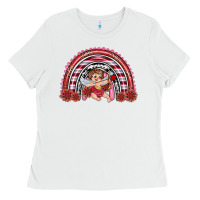 White valentine's day cupid rainbow Ladies Tee - RanaPortraitStore