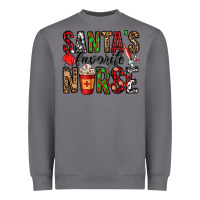 Storm santa's favorite nurse Heavyweight Sweatshirt - Jasminsmagicworld