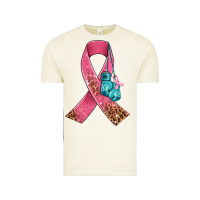 Vintage Arctic cancer ribbon and boxing gloves Vintage Tee - AdoDesignShop