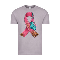 Vintage Zinc cancer ribbon and boxing gloves Vintage Tee - AdoDesignShop