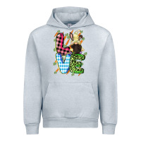 Heather Grey Love Easter gnome Easter Day Urban Hoodie - CowGirlArtShop