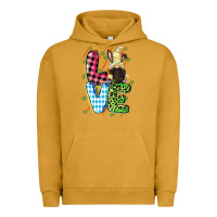 Pigment Peanut Butter Love Easter gnome Easter Day Urban Hoodie - CowGirlArtShop