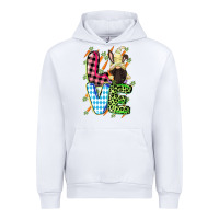 White Love Easter gnome Easter Day Urban Hoodie - CowGirlArtShop