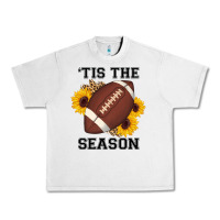 Lunar Rock tis the season football sunflower Urban Heavy Tee - AdoDesignShop