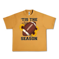 Peanut Butter tis the season football sunflower Urban Heavy Tee - AdoDesignShop