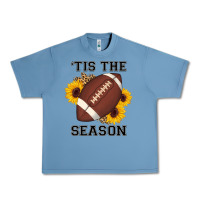 Tis The Season Football Sunflower Urban Heavy Tee | Teevron
