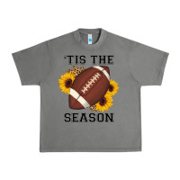 Tornado tis the season football sunflower Urban Heavy Tee - AdoDesignShop