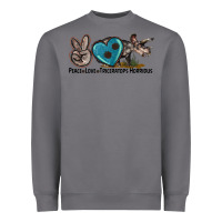 Storm peace love triceratops horridus Heavyweight Sweatshirt - LillyAllenDesigns