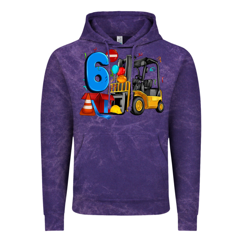 Forklift Birthday Six Vintage Hoodie by Artiststas | Teevron
