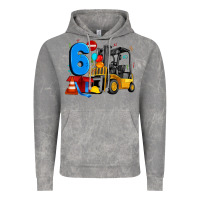 Cloud Rock forklift birthday six Vintage Hoodie - Artiststas
